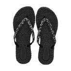 Ilse Jacobsen Cheerful slippers voor dames in het Zwart, Slippers, Verzenden, Zwart, Nieuw