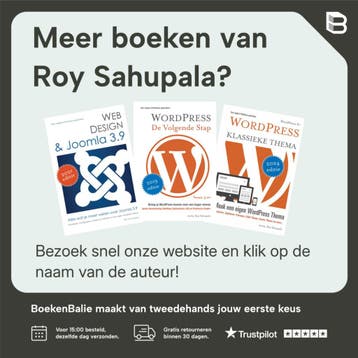 Wordpress webshop met WooCommerce 9789081706247 Roy Sahupala, Verzenden, Zo goed als nieuw, Roy Sahupala