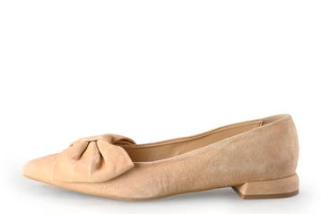 Manfield Ballerinas in maat 39 Beige, Kleding | Dames, Schoenen, Verzenden, Beige, Ballerina's, Zo goed als nieuw