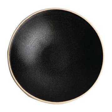 Canvas ondiepe schalen | zwart | 20cm | 6 stuks, Verzenden