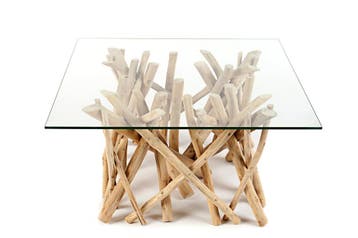 Salontafel DRIFTWOOD 60cm rek zonder glasplaat - 19806-1, Ophalen of Verzenden, Nieuw