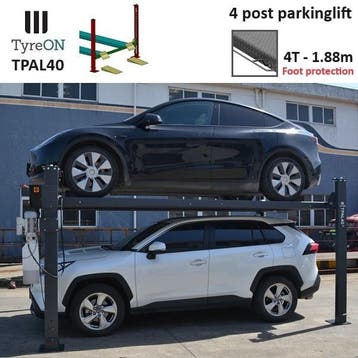 Parkeerlift Mobiele Parkeerbrug Hobby Hefbrug 4T - 2 AUTOS, Nieuw