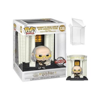 Funko pop! Harry Potter - Gringotts Bank w/Griphook #138, Verzenden, Nieuw