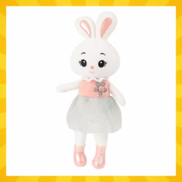 Kruzzel knuffelkonijn – pluche konijn van 45 cm, zachte k., Ophalen of Verzenden, Nieuw