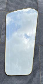 Wandspiegel - Glas, Messing - Vintage wandspiegel