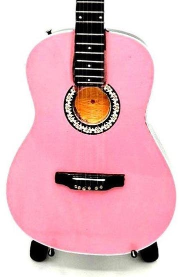 Miniatuur replica Taylor Acoustic gitaar - Taylor Swift, Ophalen of Verzenden, Nieuw, Pop, Beeldje of Miniatuur