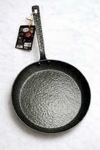 Hand Forged and Hammered Carbon Steel ø 28cm Pan - Pan -