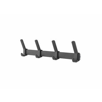 Functionals Just 50 wandkapstok - zwart, Huis en Inrichting, Woonaccessoires | Kapstokken, Verzenden, Nieuw