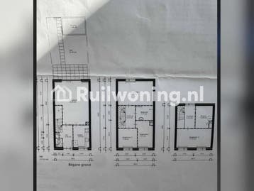 Amsterdam: Huis, 117 m², 5 kamers, €780 huur (Noord-Holla, Amsterdam