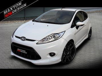 Maxton Voorbumper spoiler Ford Fiesta Mk7, Verzenden