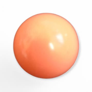 Klankbolletje 20mm voor een Engelenroeper oranje (Sieraden), Ophalen of Verzenden, Nieuw, Overige typen
