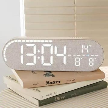 LED Digitale Wandklok met Alarm en Temperatuur Displays, Huis en Inrichting, Verzenden, Nieuw