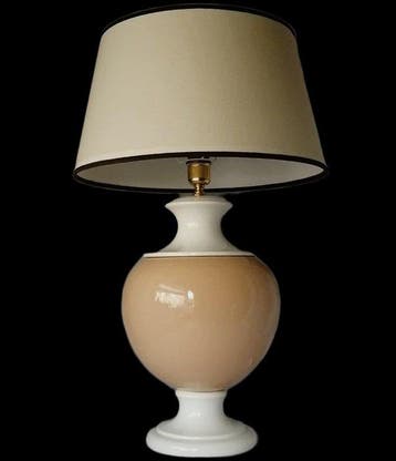 Rivièra Maison - Hoogwaardige XXL lamp met kostbare kap -, Nieuw