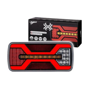 X-Spider LED Achterlicht  + Mistlicht | Kentekenverlichting, Ophalen of Verzenden, Nieuw