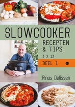9789464505252 Slowcooker recepten  tips 3 X 13, Verzenden, Nieuw, Rinus Delissen
