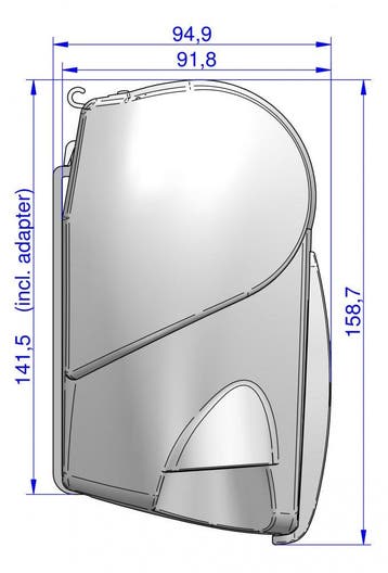 Thule 5003 190 Wit-Sapphire Blue, Ophalen of Verzenden, Nieuw, Thule