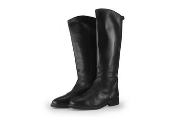 Manfield Laarzen in maat 42 Zwart, Kleding | Dames, Schoenen, Hoge laarzen, Verzenden, Zwart, Zo goed als nieuw