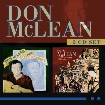 cd - don mclean - DON MCLEAN SINGS MARTY ROBBINS / THE WE..., Verzenden, Zo goed als nieuw