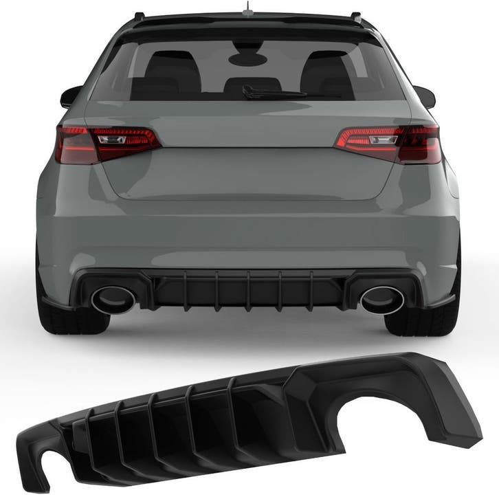 APEX - Diffuser geschikt voor Audi RS3 8V Sportback (2015–20, Auto diversen, Tuning en Styling, Ophalen of Verzenden