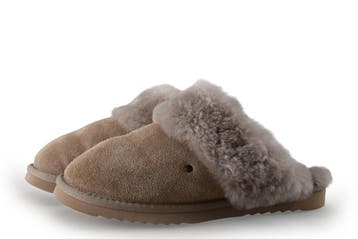 Warmbat Pantoffels in maat 39 Beige, Kleding | Dames, Schoenen, Verzenden, Beige, Zo goed als nieuw, Pantoffels of Sloffen