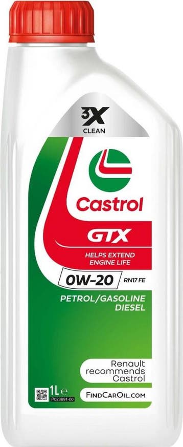 Motorolie Castrol GTX 0W-20 RN17 FE 1L, Verzenden, Nieuw