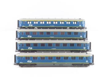 Roco H0 - 4218A/4218B - Modeltrein personenwagen (4) - 4, Nieuw