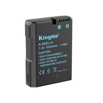 KingMa Accu voor Nikon EN-EL14a - 1030mAh (Nieuw), Verzenden, Nieuw