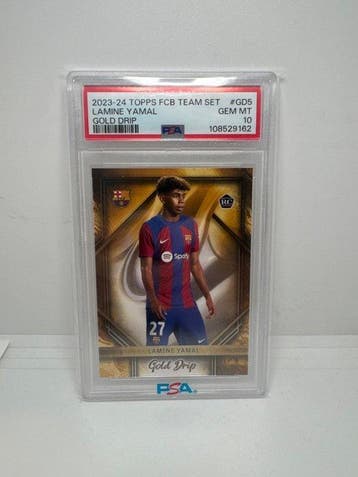 2023/24 Topps FC Barcelona Lamine Yamal GD-5 Graded card -, Nieuw