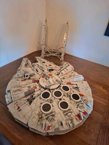 LEGO Star Wars UCS Millennium Falcon 75192, Zo goed als nieuw, Complete set, Lego, Star Wars