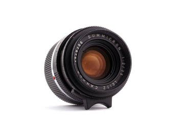 Leica 35mm f/2.0 Summicron-M IV Prime lens