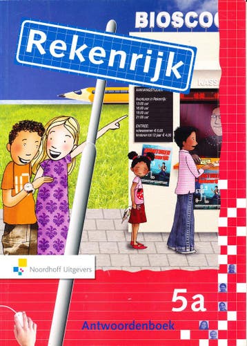 Rekenrijk versie 3 antwoordenboek 5A, Boeken, Schoolboeken, Verzenden, Nieuw