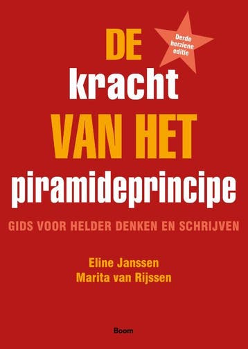 De kracht van het piramideprincipe - Marita van Rijssen, Verzenden, Zo goed als nieuw, Marita van Rijssen