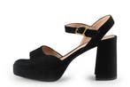 Unisa Sandalen in maat 39 Zwart, Verzenden, Zwart, Sandalen of Muiltjes, Zo goed als nieuw