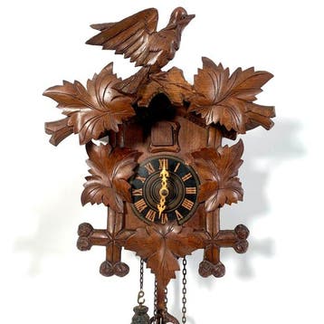 Koekoeksklok - Antiek Hout - 1920-1930