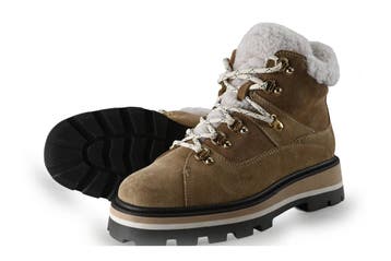 Blasz Veterboots in maat 40 Beige, Kleding | Dames, Schoenen, Verzenden, Beige, Overige typen, Zo goed als nieuw