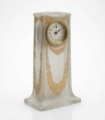 Pendule - Saint Louis - Art Nouveau Glas - 1900-1910 - Model