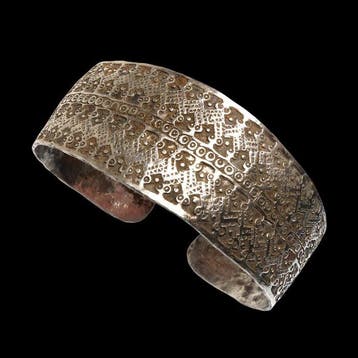 Viking periode Zilver Gegraveerde armband
