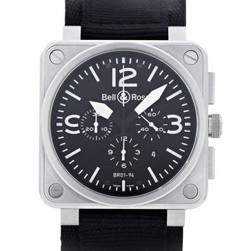 Bell & Ross - Aviation - Zonder minimumprijs - BR01-94-S -, Nieuw