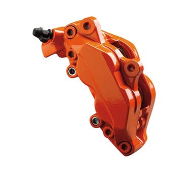 Foliatec Remklauwlakset – flame oranje – 3 Componenten, Verzenden