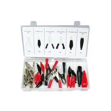Assortiment  Electroklemmen 28 pcs, Verzenden, Nieuw