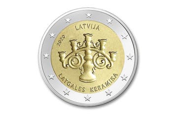 2 euro Keramiek 2020 - Letland, Verzenden
