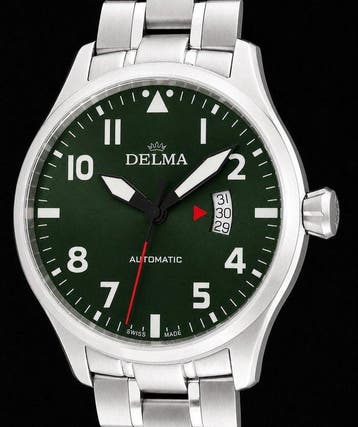 Delma - Aero Commander - Swiss Automatic - Sellita SW200, Nieuw