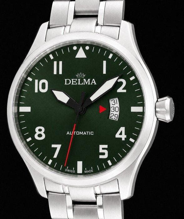 Delma - Aero Commander - Swiss Automatic - Sellita SW200, Sieraden, Tassen en Uiterlijk, Horloges | Heren