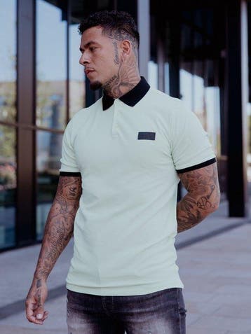 2dekans | AB Lifestyle - Regular Polo | Pastelgroen / Zwart, Ophalen of Verzenden, Nieuw, Ab lifestyle
