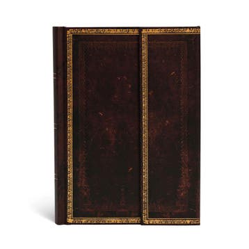 Black Moroccan (Old Leather Collection) Midi Lined Hardcover, Verzenden, Nieuw