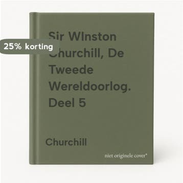 Sir WInston Churchill, De Tweede Wereldoorlog. Deel 5, Boeken, Verzenden, Gelezen, Churchill