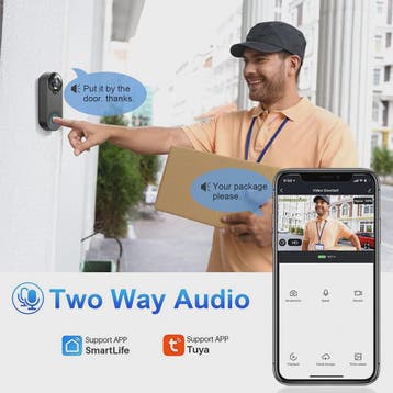 Slimme WiFi Video Deurbel met 1080P HD Camera, Nachtzicht en, Verzenden, Nieuw