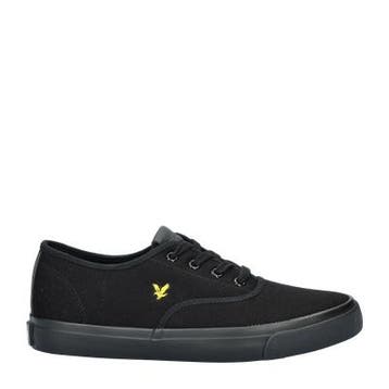 Lyle & Scott Wick lage sneakers voor heren in het Zwart, Verzenden, Zwart, Nieuw, Sneakers of Gympen