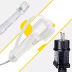 Izoxis kerstverlichting 100 LED – 6 m warm wit flitseffec., Ophalen of Verzenden, Nieuw