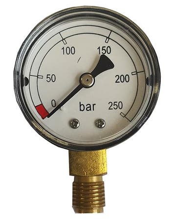 Inhoudsmeter manometer, Ophalen of Verzenden
